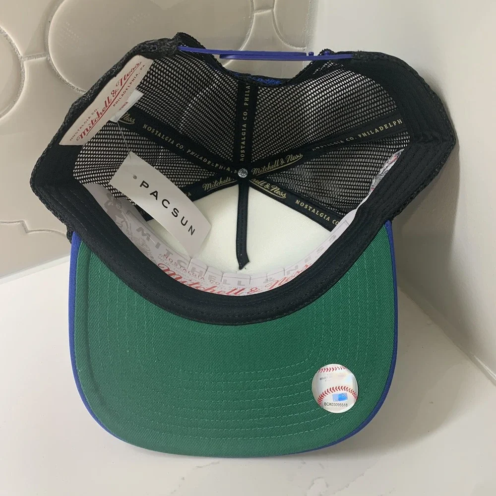 Los Angeles Dodgers Mitchell & Ness 60 Year Adjustable Snapback Trucker Hat OSFM
